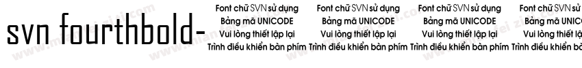 svn fourthbold字体转换